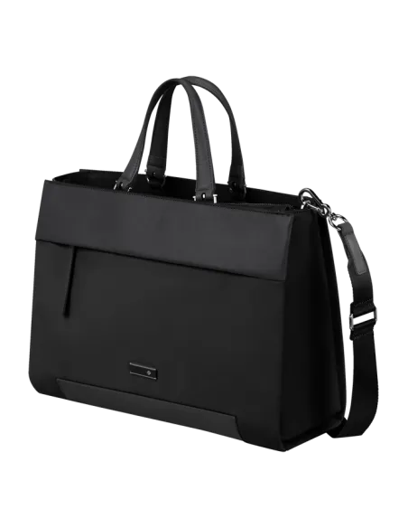 Samsonite Zalia Computer-Einkaufstasche mit zwei Griffen, schwarz