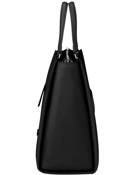 Samsonite Zalia Computer-Einkaufstasche mit zwei Griffen, schwarz