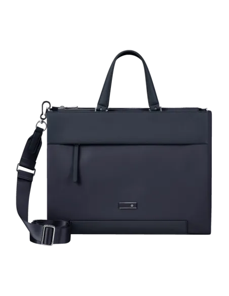Samsonite Zalia Women's laptop shopping bag with two handles, blue
