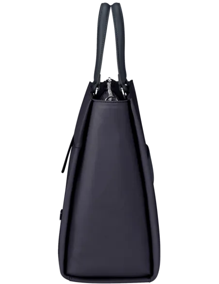 Shopping due manici con porta PC Samsonite Zalia blu