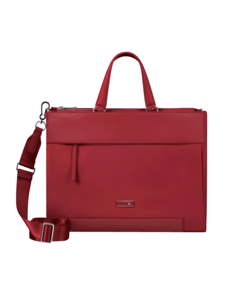 Samsonite Zalia Computer-Einkaufstasche mit zwei Griffen, rot