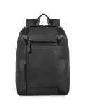 Piquadro Pan 14" computer backpack with iPad compartment, black