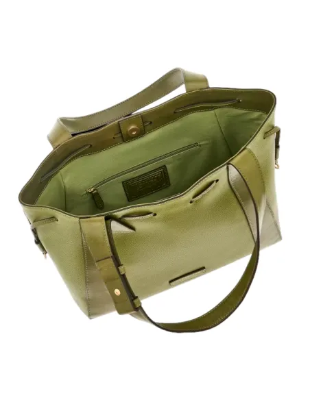Women's leather bag The Bridge CarlottaShopper The Bridge Carlotta, green