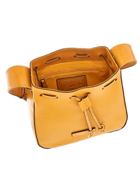 Damen Ledertasche The Bridge CarlottaShopper The Bridge Carlotta, gelb