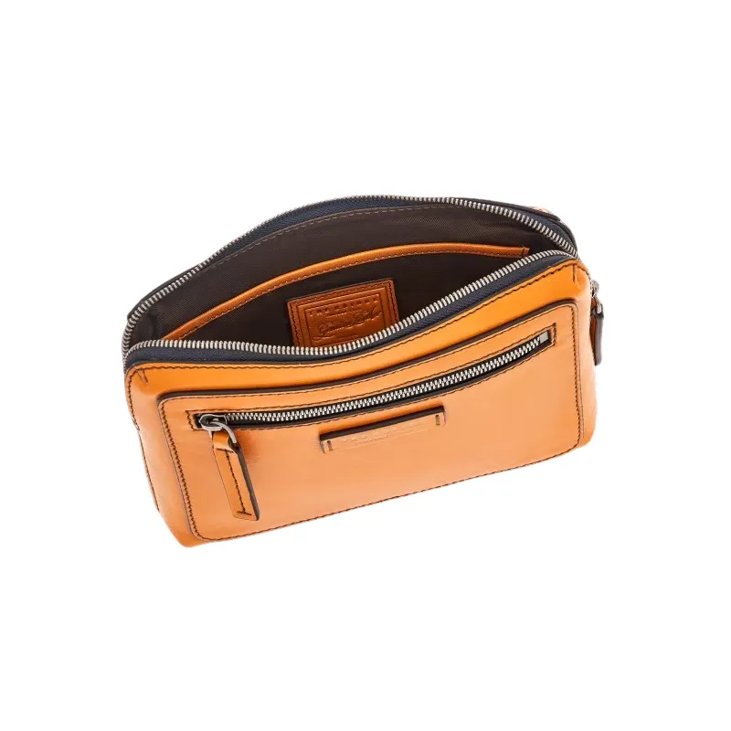 The Bridge Alberto Clutch bag, yellow 2