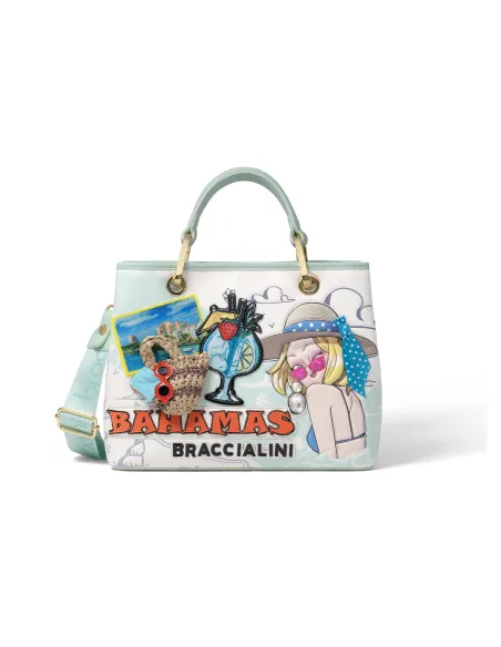 Braccialini Cartoline handbag