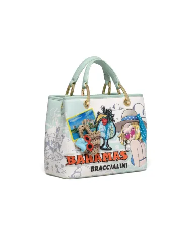 Braccialini Cartoline handbag