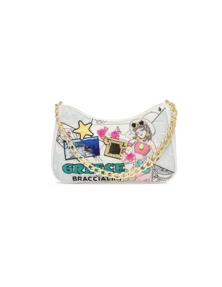 Borsa a tracolla Braccialini Cartoline