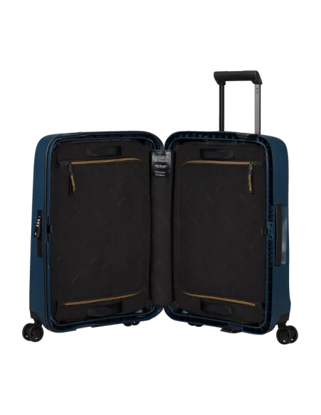 Samsonite Essens Kabinentrolley mit 4 Rollen, blau