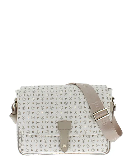 Pollini heritage Women's shoulder bag ivory-ice