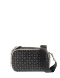 Pollini shoulder bag with two compartments black-ivory