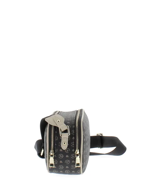 Pollini shoulder bag with two compartments black-ivory