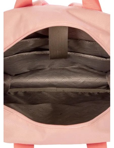 Zaino con porta computer con doppio manico Brics BY rosa