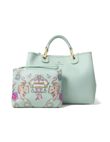 Braccialini Beth handbag, light blue