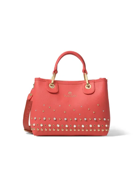 Braccialini Jewels Kleine Damentasche mit zwei Henkeln, rot