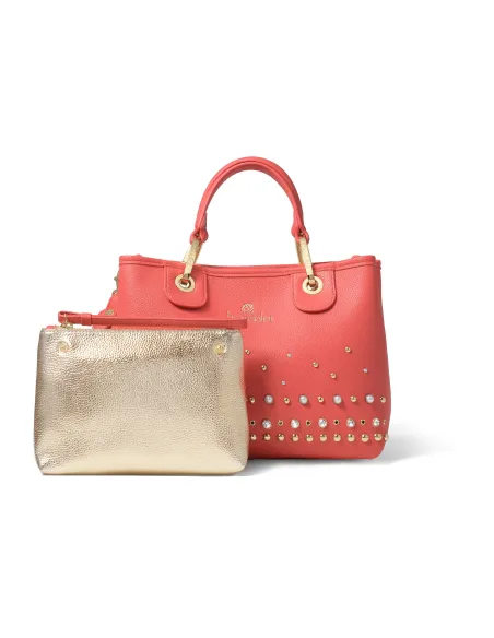 Braccialini Jewels Kleine Damentasche mit zwei Henkeln, rot