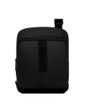 Piquadro Hidor iPad®-Crossbody bag with water resistant pocket, black