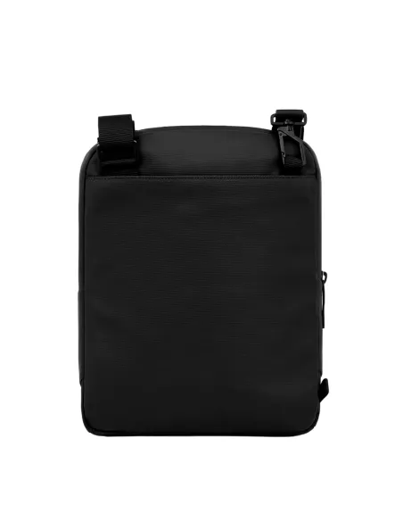 Piquadro Hidor iPad®-Crossbody bag with water resistant pocket, black