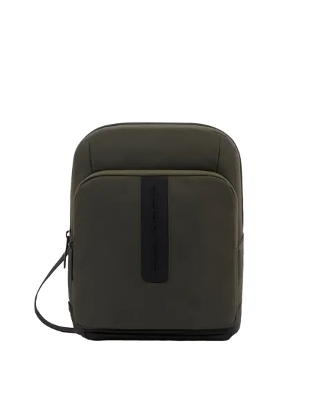 Borsello in tessuto impermeabile Piquadro verde