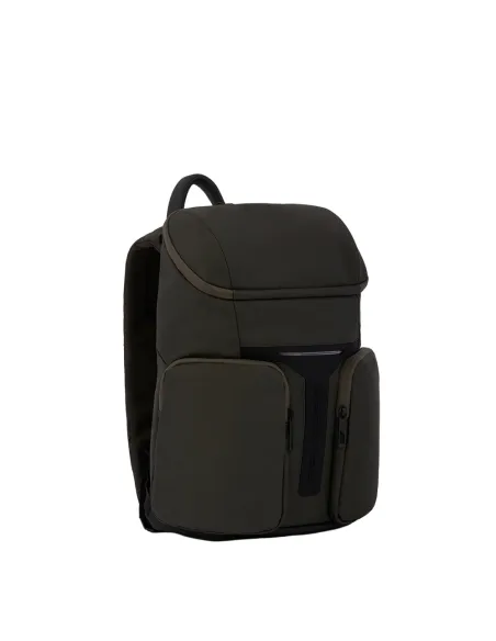 Piquadro Hidor Laptop-Rucksack mit LED-Licht und iPad®-Fach, grün