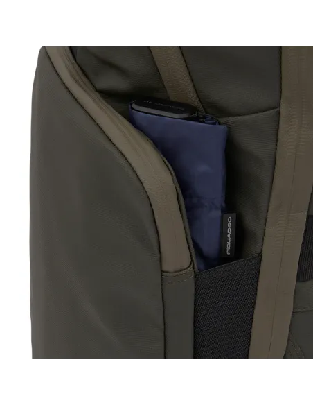 Piquadro Hidor Laptop and iPad® backpack with LED light, blue