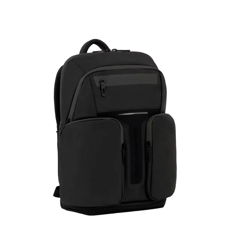 Piquadro Hidor laptop Backpack with LED light, black 2