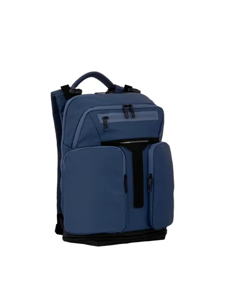 Piquadro Hidor 15,6" Computer-Rucksack, blau