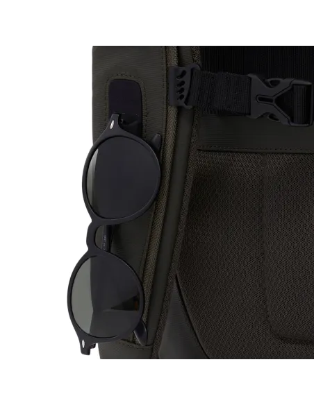 Zaino Piquadro Porta computer con due scomparti blu