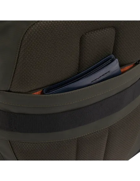 Zaino Piquadro Porta computer con due scomparti nero
