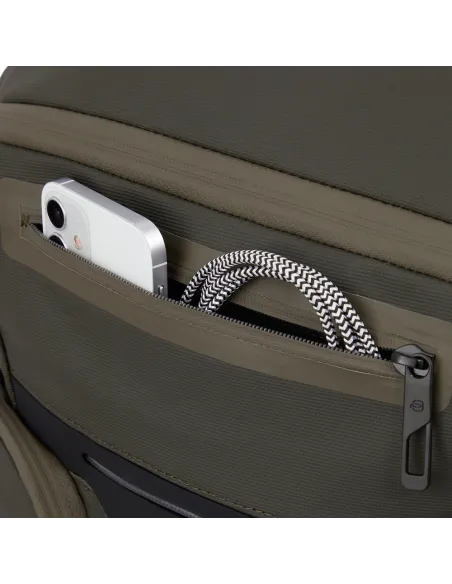 Zaino Piquadro Porta computer con due scomparti nero