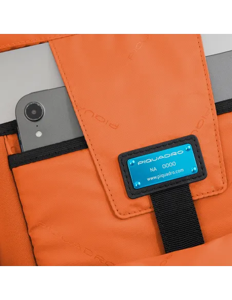 Zaino Piquadro Porta computer con due scomparti nero