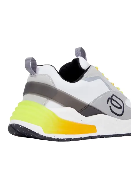 Piquadro Corner 2.0 Men's sneakers in recycled materials, grey