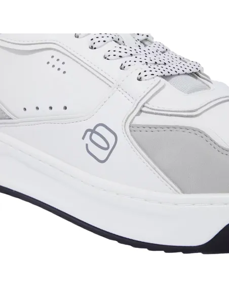 Piquadro Corner 2.0 Men's sneakers in recycled materials, white