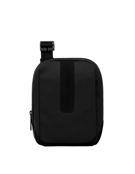 Piquadro Hidor Umhängetasche mit iPad®mini-Fach und RFID-Blocker, schwarz