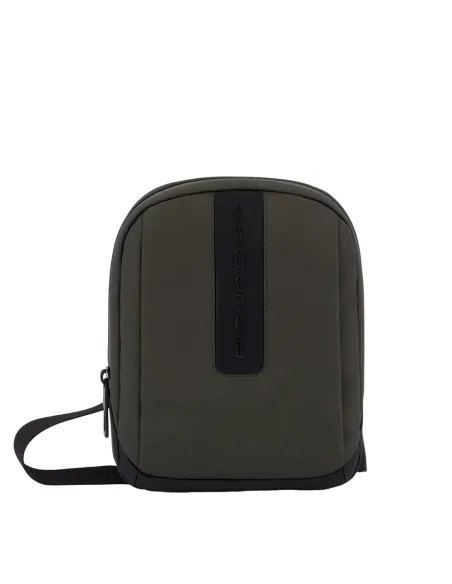 Piquadro Hidor Umhängetasche mit iPad®mini-Fach und RFID-Blocker, grün