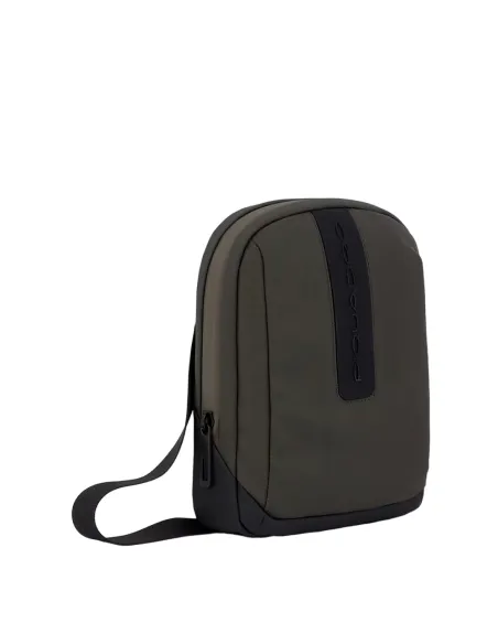 Piquadro Hidor Umhängetasche mit iPad®mini-Fach und RFID-Blocker, grün