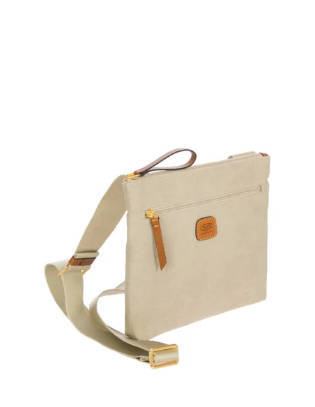 Tracolla piatta Brics Sorrento, beige