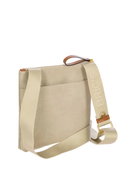 Tracolla piatta Brics Sorrento, beige