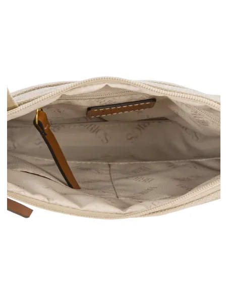 Brics Sorrento Slim Emma shoulder bag, beige