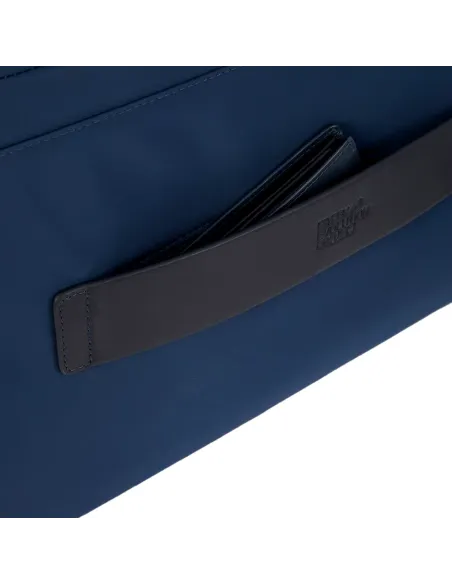 Piquadro Ryan Laptoptasche aus rezykliertem Stoff mit iPad®Pro 12,9"-Fach, blau