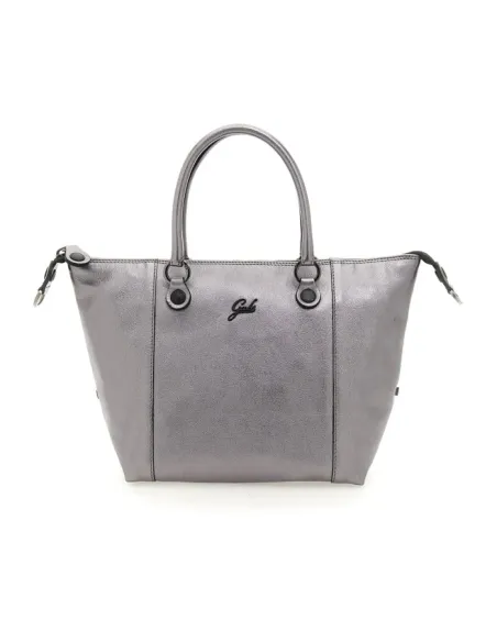 Gabs Convertible Medium Shopping Bag, silver