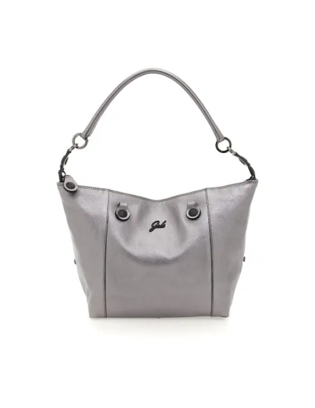 Gabs Convertible Medium Shopping Bag, silver