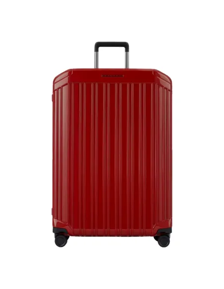 Piquadro PQ-Light Großer Hartschalentrolley rot