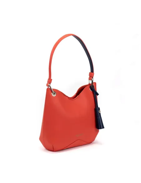 Borsa a spalla piccola Campo Marzio Agnes, arancio