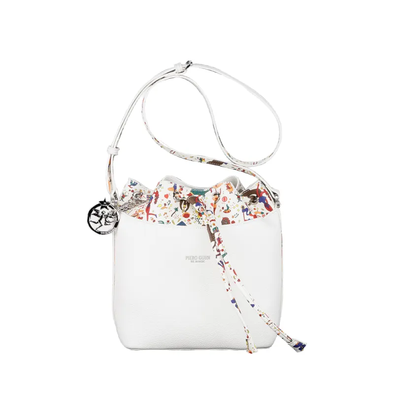 Piero Guidi Be Magic Bucket Bag, weiß