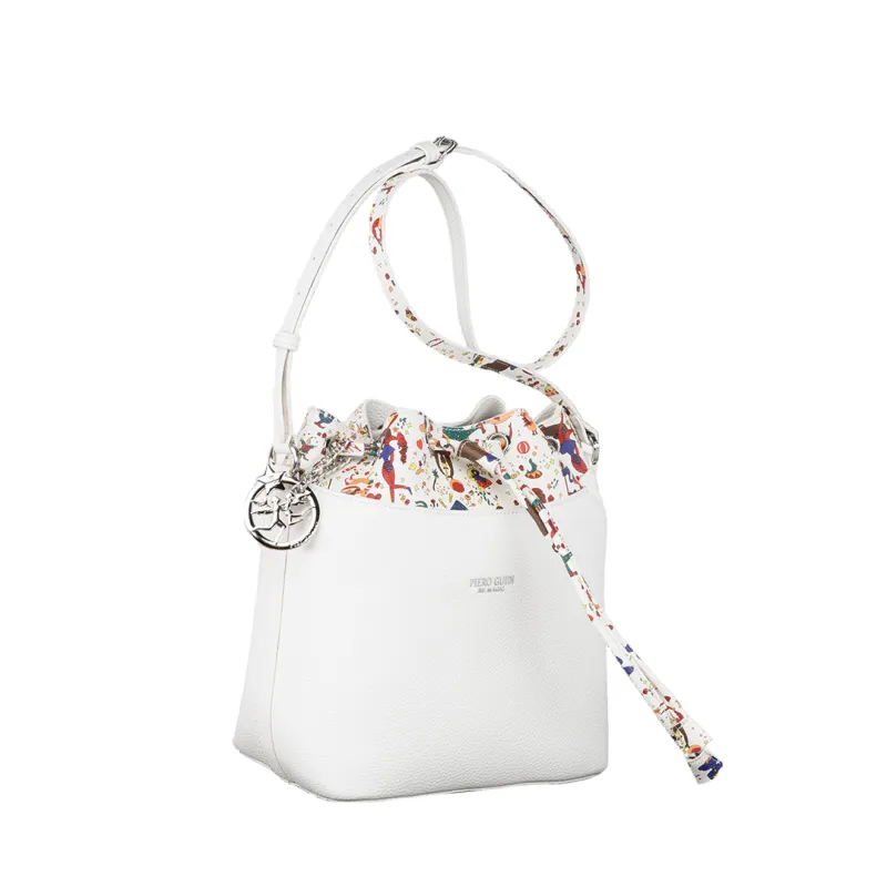Piero Guidi BE Magic Bucket bag, white 2