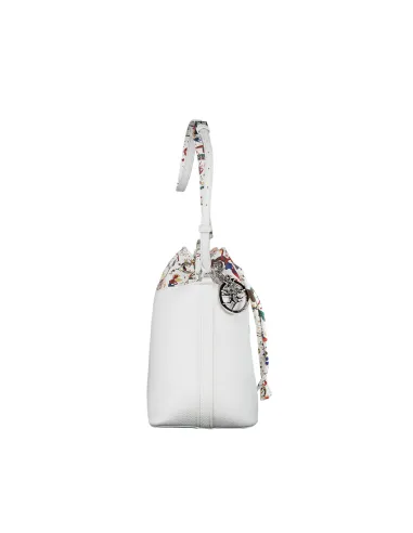 Piero Guidi BE Magic Bucket bag, white