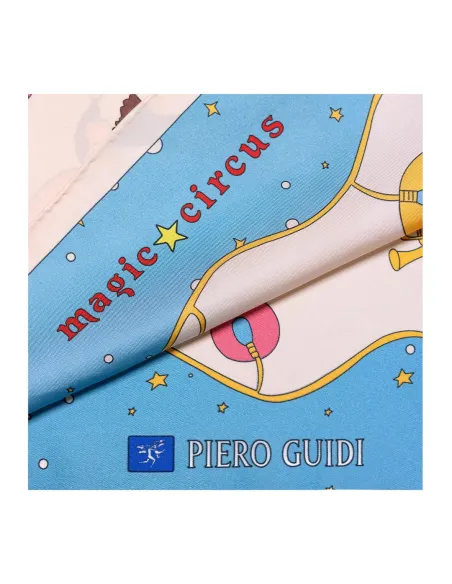 Piero Guidi Magic Circus Silk Scarf