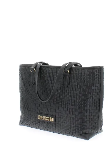 Love Moschino gewebte Einkaufstasche,...