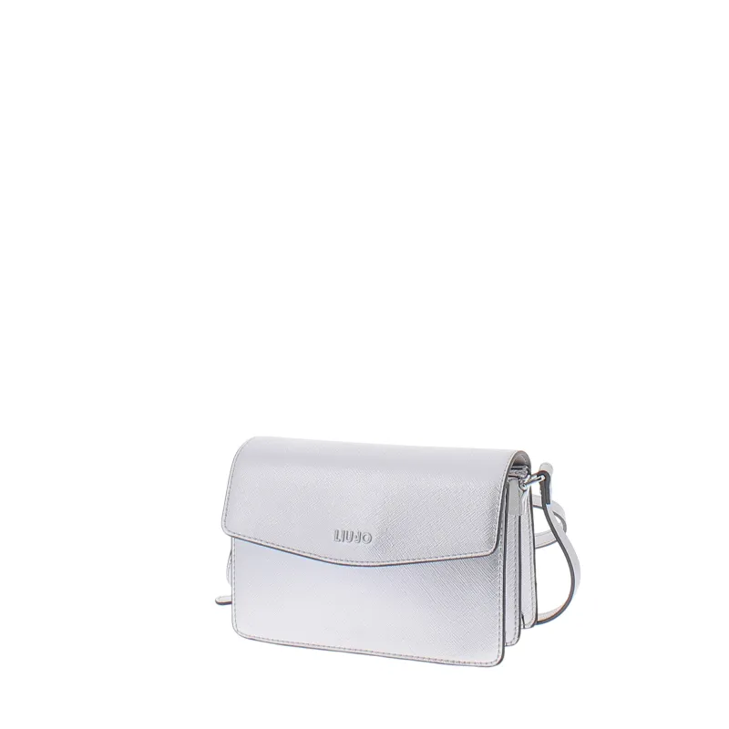 Liu Jo Women's Cross-body bag with two compartments, silver 2